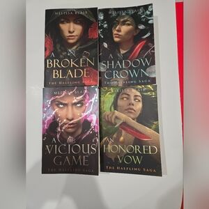 The Halfling Saga Book Set by Melissa Blair
